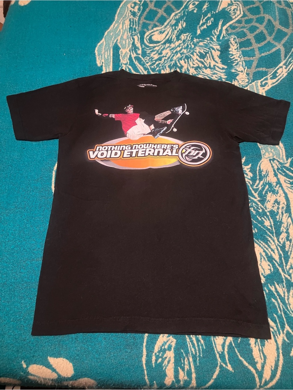 Nothing Nowhere Void Eternal Skate Video Game T Shirt NEW S